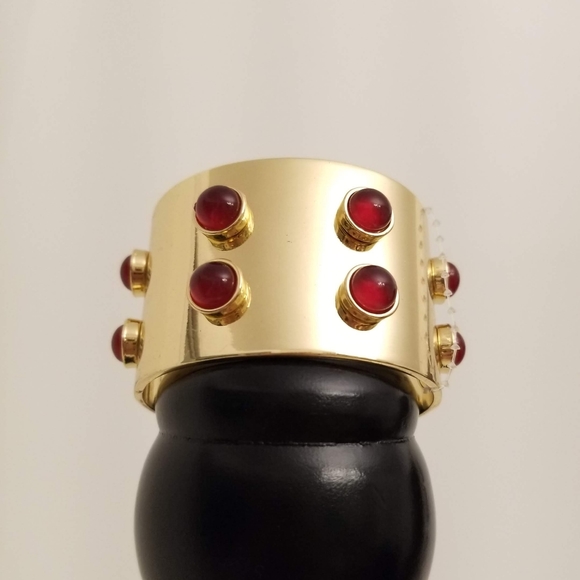 I.N.C [2-PC Jewelry Bundle] Goldtone/Red Stone - Picture 6 of 11